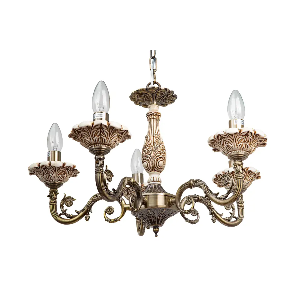 Фото Люстра подвесная Abrasax SD706 5 ламп цвет коричневый Фото Люстра подвесная Abrasax SD706 5 ламп цвет коричневый