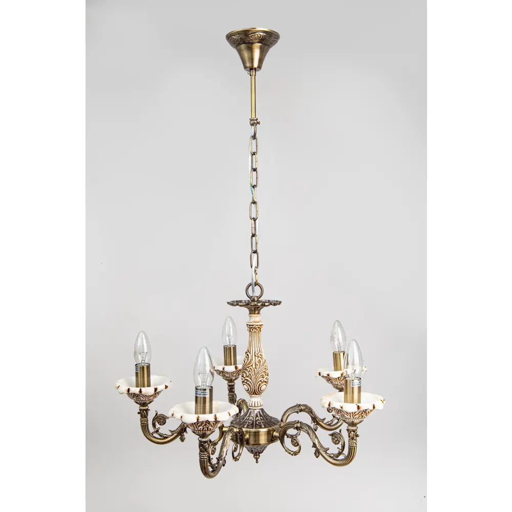 Фото 2 Люстра подвесная Abrasax SD706 5 ламп цвет коричневый Фото 2 Люстра подвесная Abrasax SD706 5 ламп цвет коричневый