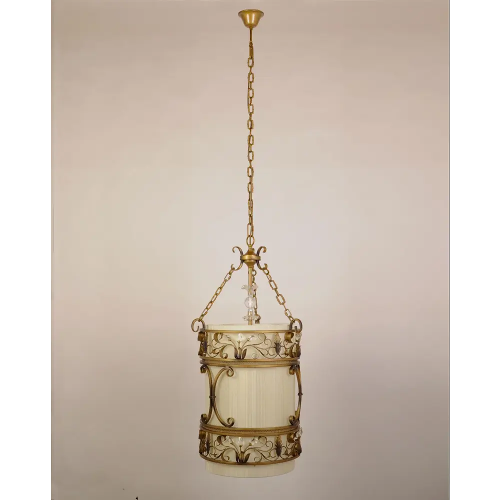 Фото Люстра подвесная Abrasax L.7600-6BR (MD95721-4) 6 ламп цвет коричневый