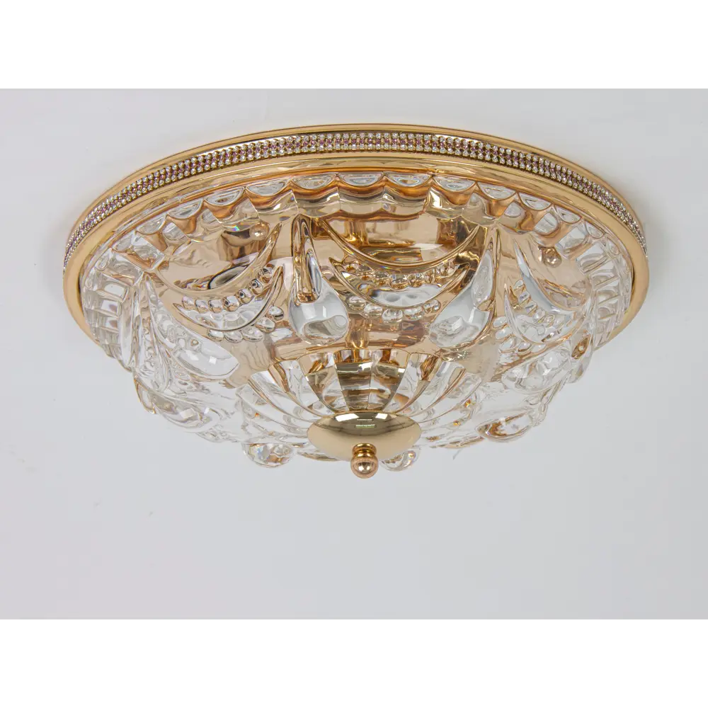 Фото 2 Люстра потолочная Abrasax 1108/50CM-6GO 6 ламп цвет золотой Фото 2 Люстра потолочная Abrasax 1108/50CM-6GO 6 ламп цвет золотой