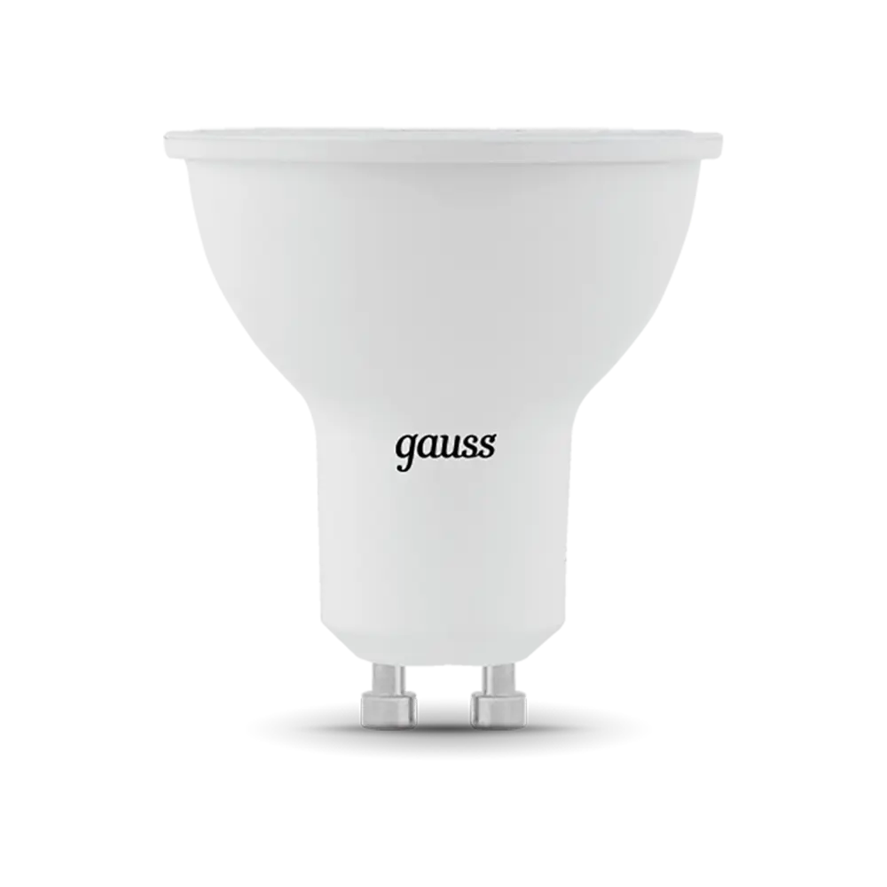 Фото 3 Набор ламп светодиодных LED Gauss GU10 5 Вт Софит MR16 530 Лм 6500K диммируемая, 10 штук Фото 3 Набор ламп светодиодных LED Gauss GU10 5 Вт Софит MR16 530 Лм 6500K диммируемая, 10 штук