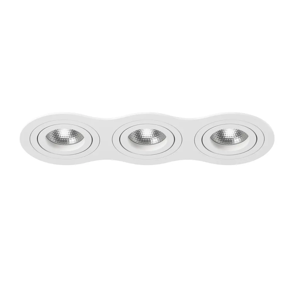Фото Светильник точечный встраиваемый LIGHTSTAR Intero 16 под отверстие 82 мм 6.8 м² цвет белый Фото Светильник точечный встраиваемый LIGHTSTAR Intero 16 под отверстие 82 мм 6.8 м² цвет белый