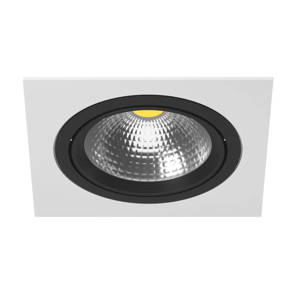 Фото Светильник точечный встраиваемый LIGHTSTAR Intero 111 под отверстие 142 мм 2.3 м² цвет белый/черный Фото Светильник точечный встраиваемый LIGHTSTAR Intero 111 под отверстие 142 мм 2.3 м² цвет белый/черный
