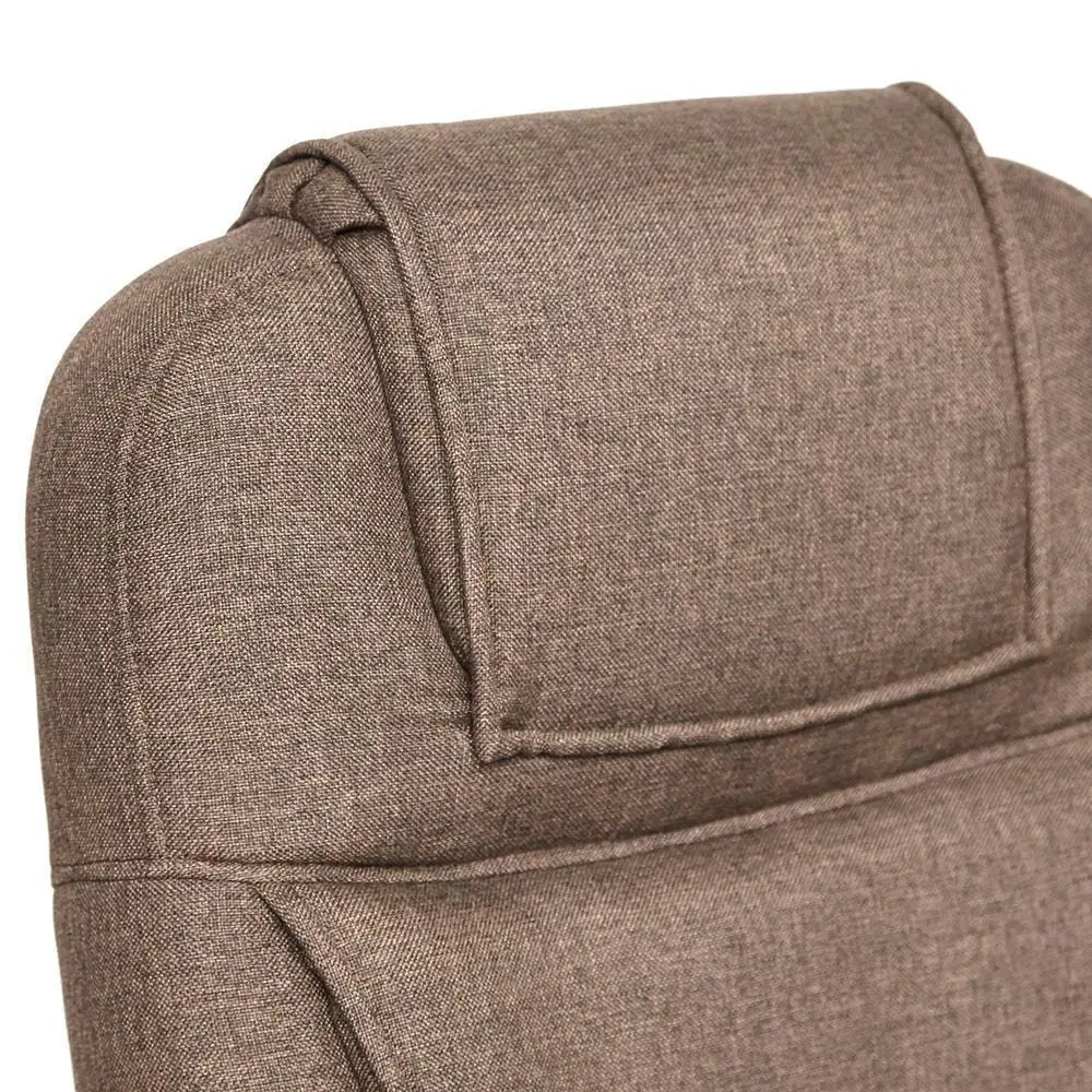 Фото Кресло компьютерное Tetchair ткань цвет коричневый 13004 Фото Кресло компьютерное Tetchair ткань цвет коричневый 13004