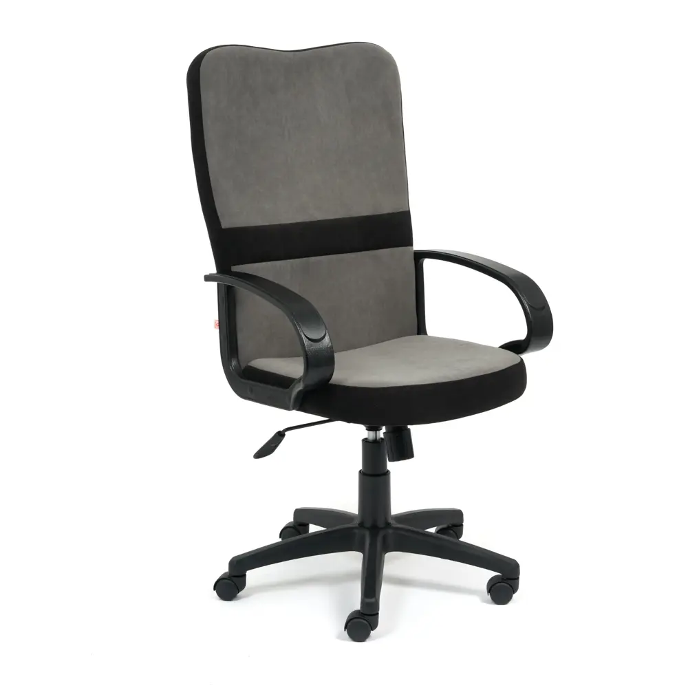 Фото Кресло компьютерное Сантиметр Tetchair флок цвет черный 15146 Фото Кресло компьютерное Сантиметр Tetchair флок цвет черный 15146