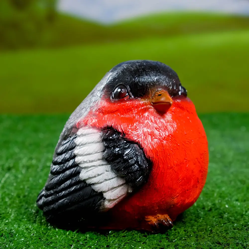 Фото Садовая фигура Хорошие сувениры Снегирь 14x14x17см Фото Садовая фигура Хорошие сувениры Снегирь 14x14x17см