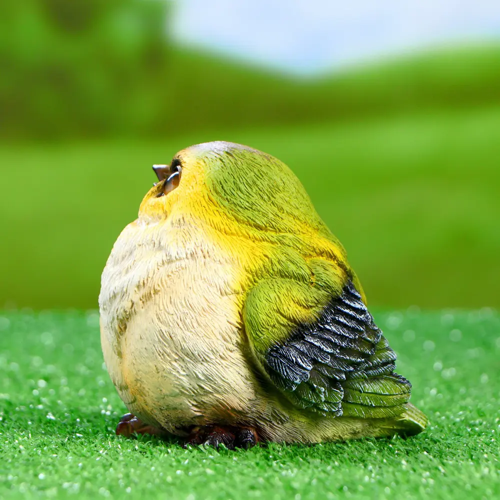 Фото 2 Садовая фигура Хорошие сувениры Чижик 12x11x11см Фото 2 Садовая фигура Хорошие сувениры Чижик 12x11x11см