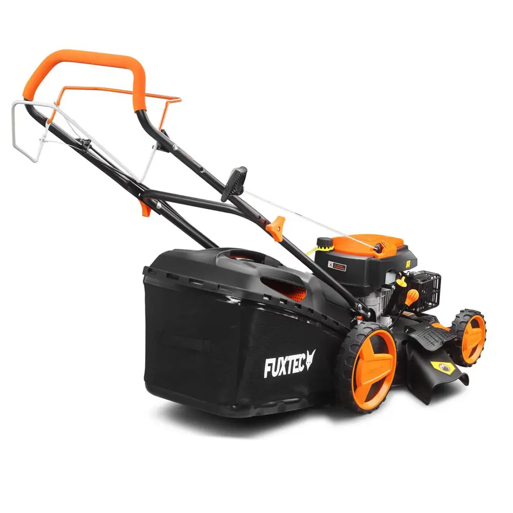 Фото 4 Газонокосилка бензиновая самоходная Fuxtec FX-RM5196SL 6.00 л.с. 51 см Фото 4 Газонокосилка бензиновая самоходная Fuxtec FX-RM5196SL 6.00 л.с. 51 см