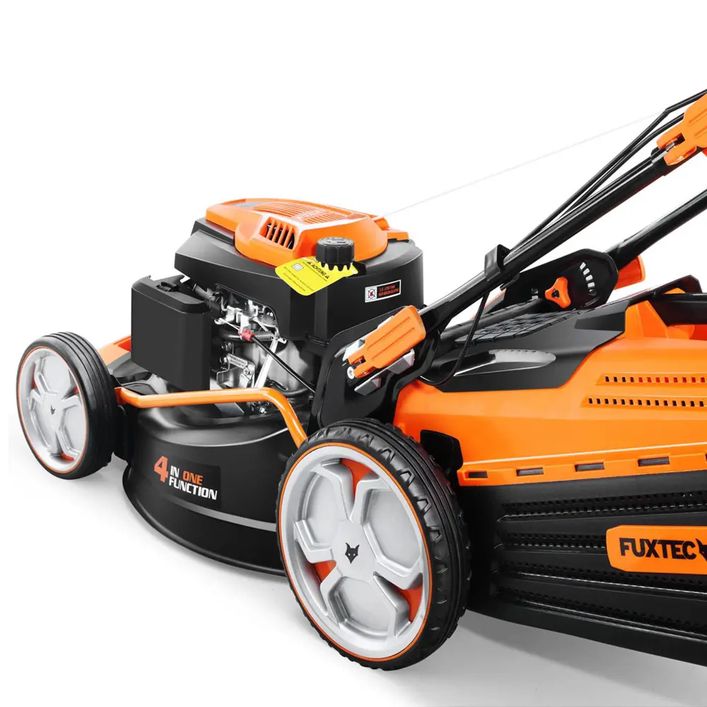 Фото 6 Газонокосилка бензиновая самоходная Fuxtec FX-RM4839P 4.00 л.с. 48 см Фото 6 Газонокосилка бензиновая самоходная Fuxtec FX-RM4839P 4.00 л.с. 48 см