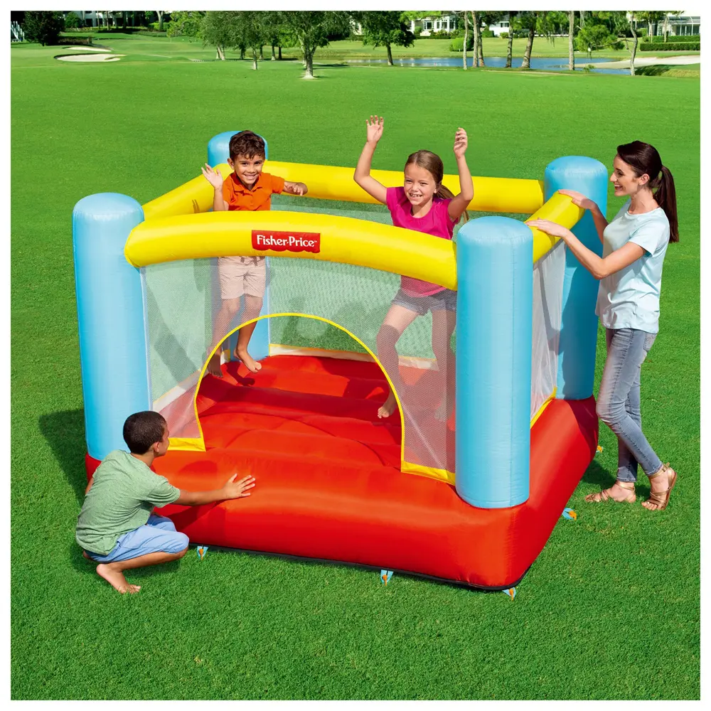 Фото 3 Батут надувной Bestway 93549 Bouncetacular, 200x170x152 см