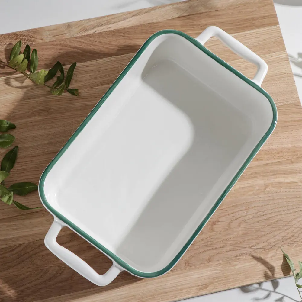 Фото 2 Форма для выпечки прямоугольная Доляна «Тропики» 27×15 см