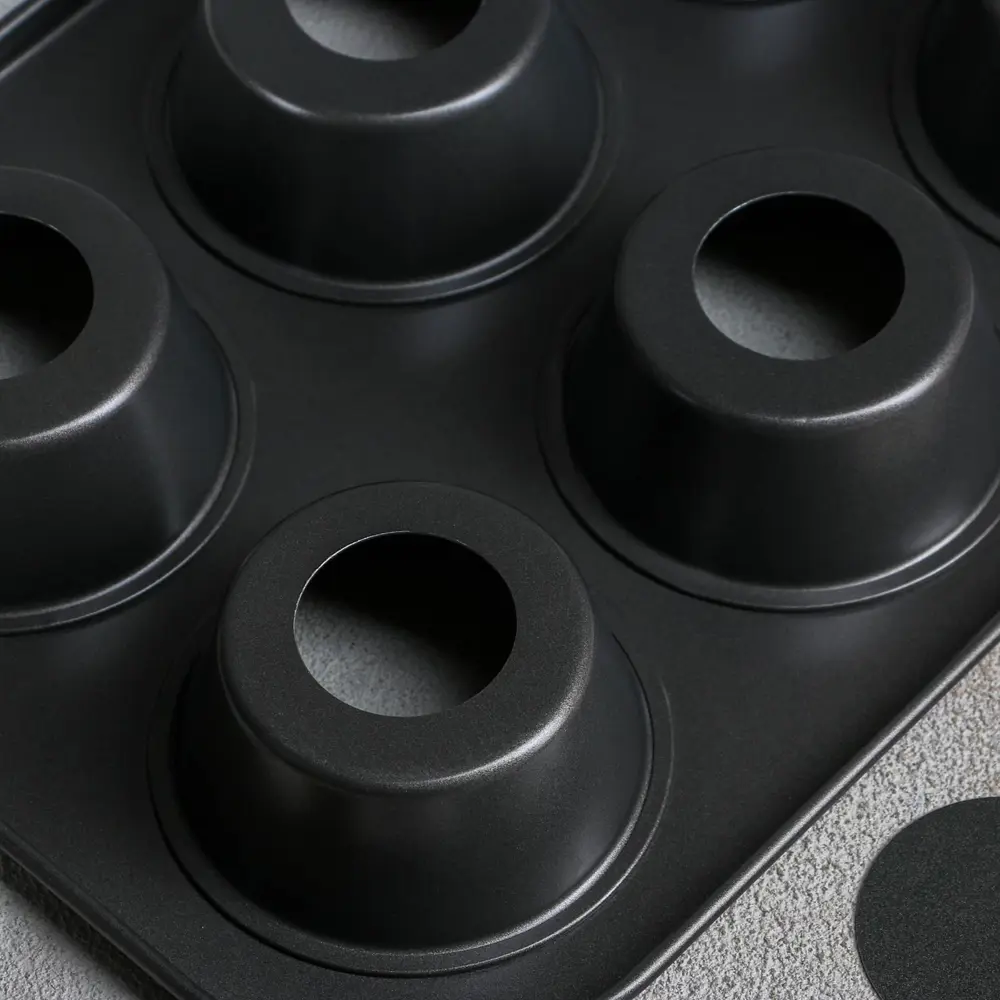 Фото 4 Форма для выпечки Доляна «Жаклин. Круг» 26×18×3 см 6 ячеек съёмное дно антипригарное покрытие Фото 4 Форма для выпечки Доляна «Жаклин. Круг» 26×18×3 см 6 ячеек съёмное дно антипригарное покрытие