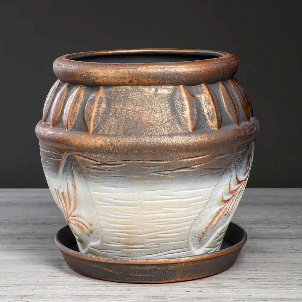 Фото 2 Горшок цветочный 4930715 Керамика ручной работы 10 см 10 л керамика аквамарин синий Фото 2 Горшок цветочный 4930715 Керамика ручной работы 10 см 10 л керамика аквамарин синий