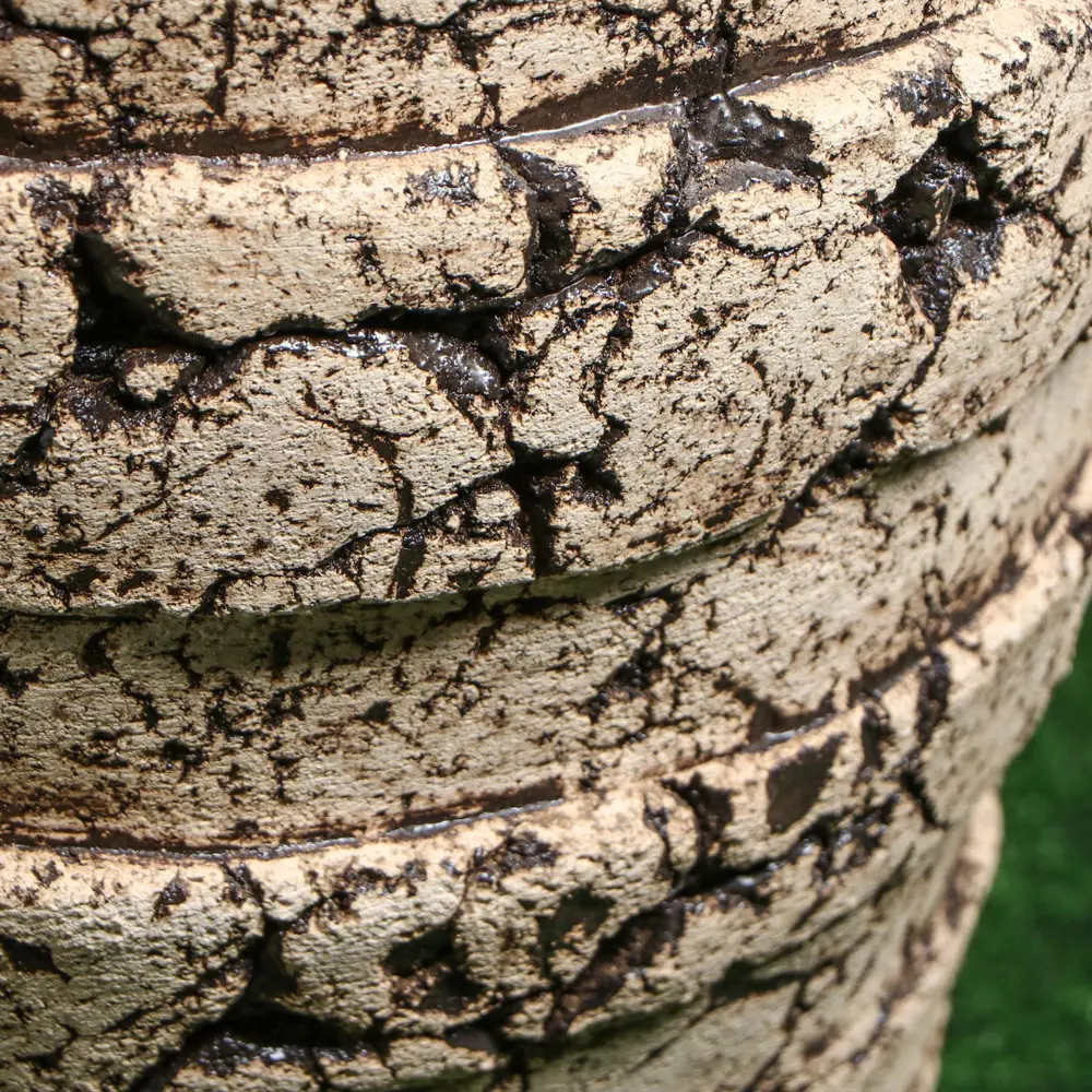 Фото 2 Горшок цветочный 3698343 Керамика ручной работы 10 см 30 л глина коричневый