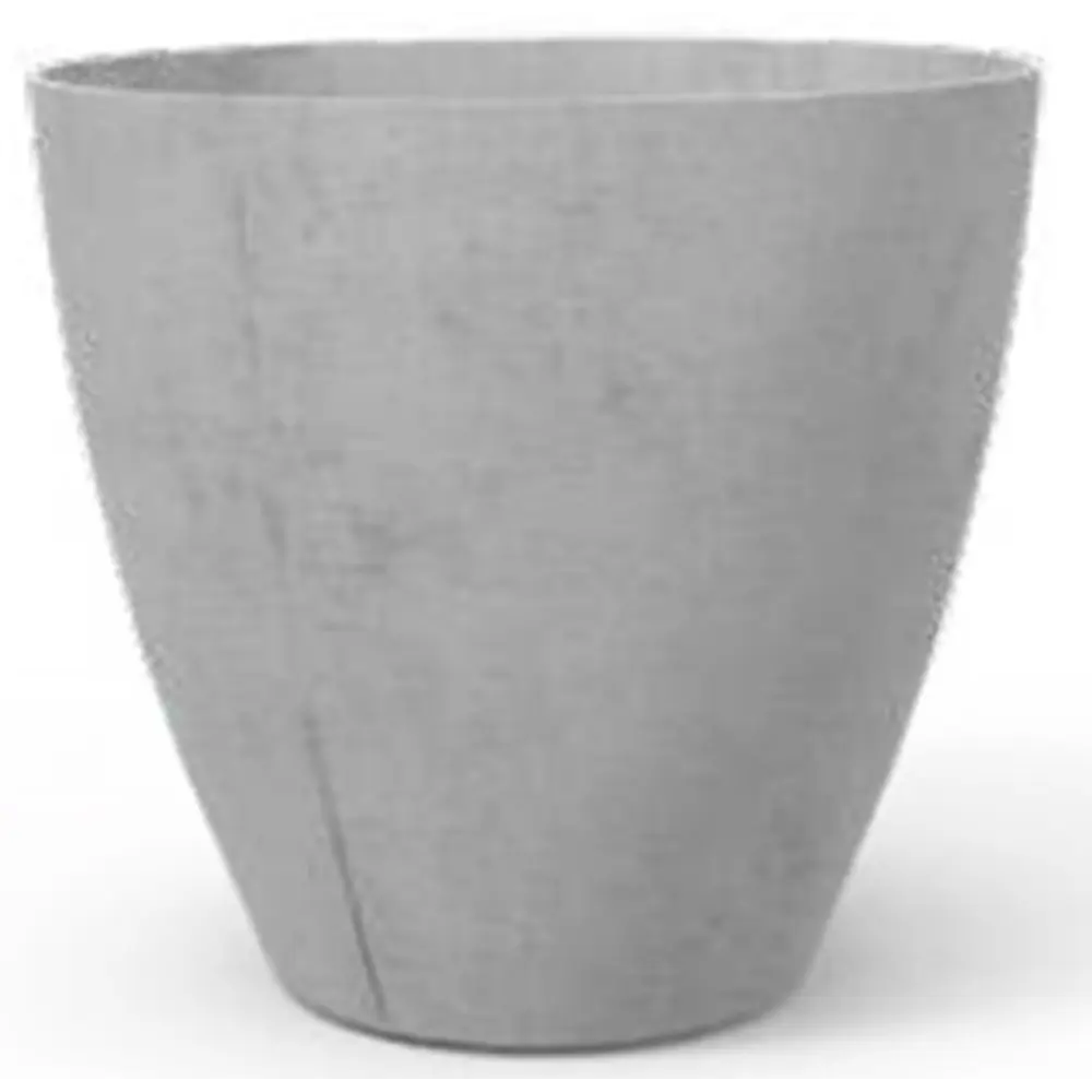 Фото Кашпо Keter Beton planter round XL ø25 h50 см v14 л пластик серый Фото Кашпо Keter Beton planter round XL ø25 h50 см v14 л пластик серый