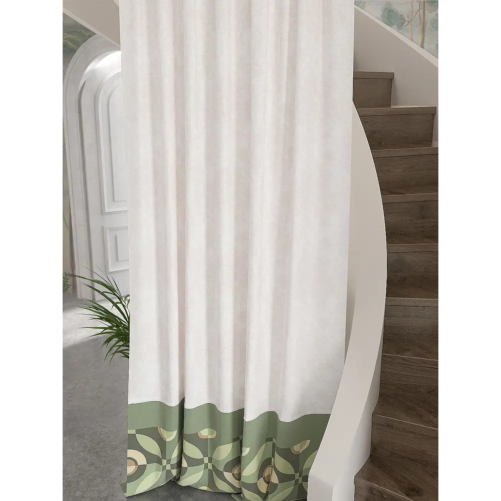 Фото 3 Штора Helga Миритвер TD-537213 на шторной ленте, 280x150 см, цвет разноцветный