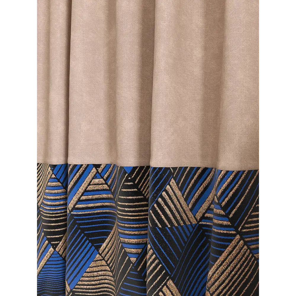 Фото 2 Штора Helga Мирквирс TD-537477 на шторной ленте, 280x150 см, цвет разноцветный