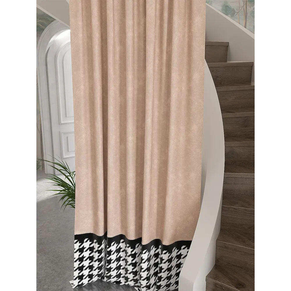 Фото 3 Штора Helga Сверинет TD-537483 на шторной ленте, 280x150 см, цвет разноцветный Фото 3 Штора Helga Сверинет TD-537483 на шторной ленте, 280x150 см, цвет разноцветный