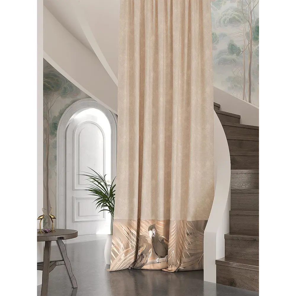 Фото Штора Helga Лиферист TD-537507 на шторной ленте, 280x150 см, цвет разноцветный Фото Штора Helga Лиферист TD-537507 на шторной ленте, 280x150 см, цвет разноцветный