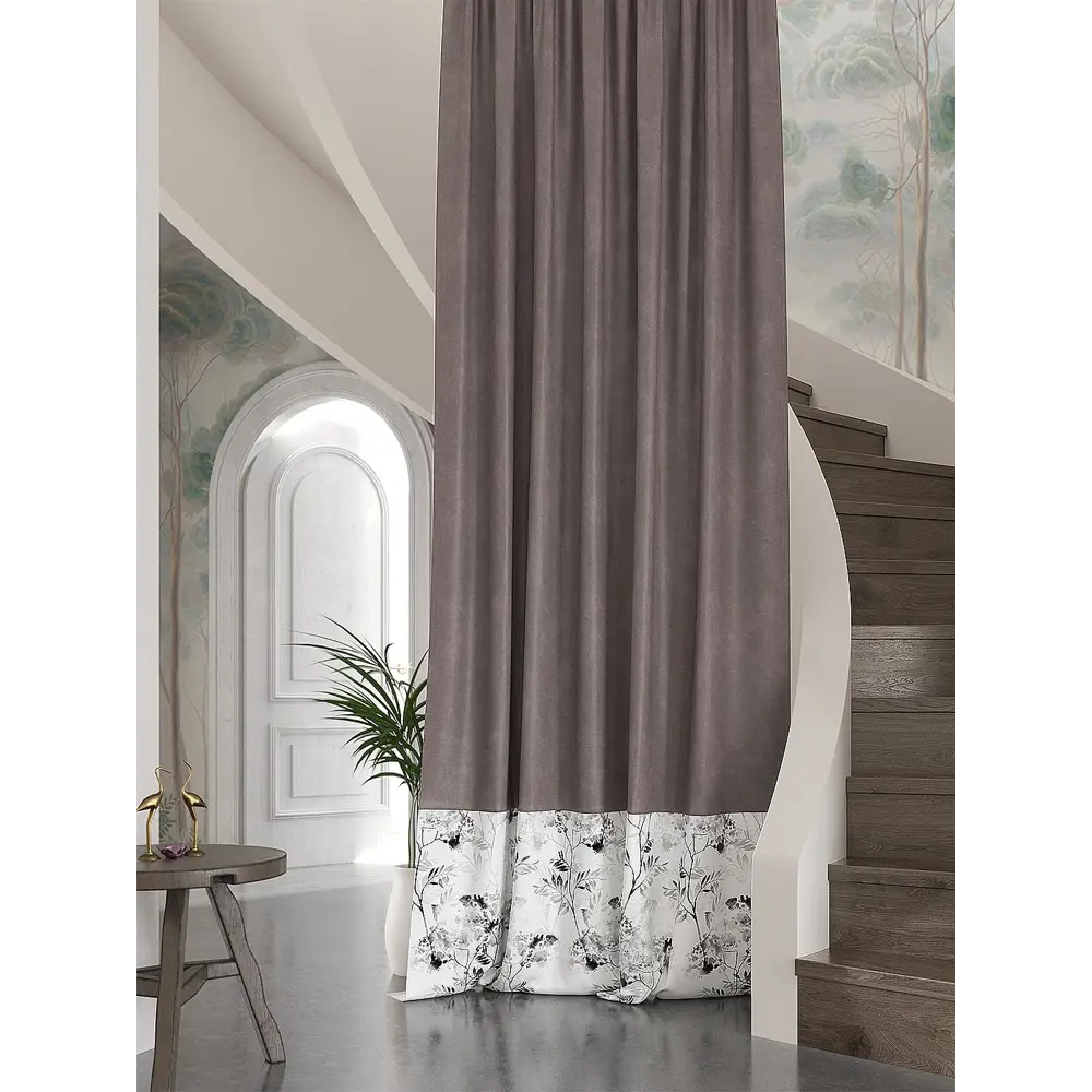 Фото Штора Helga Милонкер TD-537708 на шторной ленте, 280x150 см, цвет разноцветный Фото Штора Helga Милонкер TD-537708 на шторной ленте, 280x150 см, цвет разноцветный