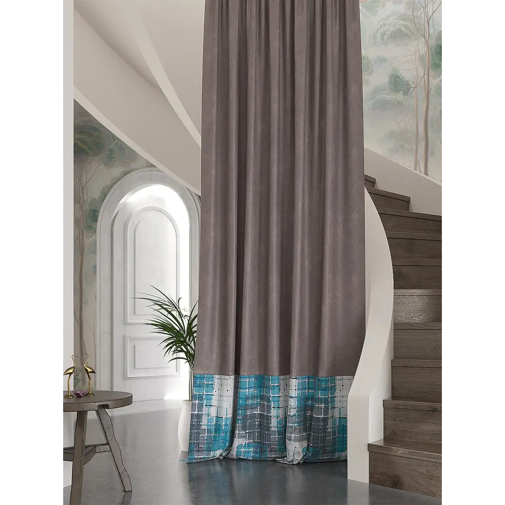 Фото Штора Helga Димерсис TD-537709 на шторной ленте, 280x150 см, цвет разноцветный Фото Штора Helga Димерсис TD-537709 на шторной ленте, 280x150 см, цвет разноцветный