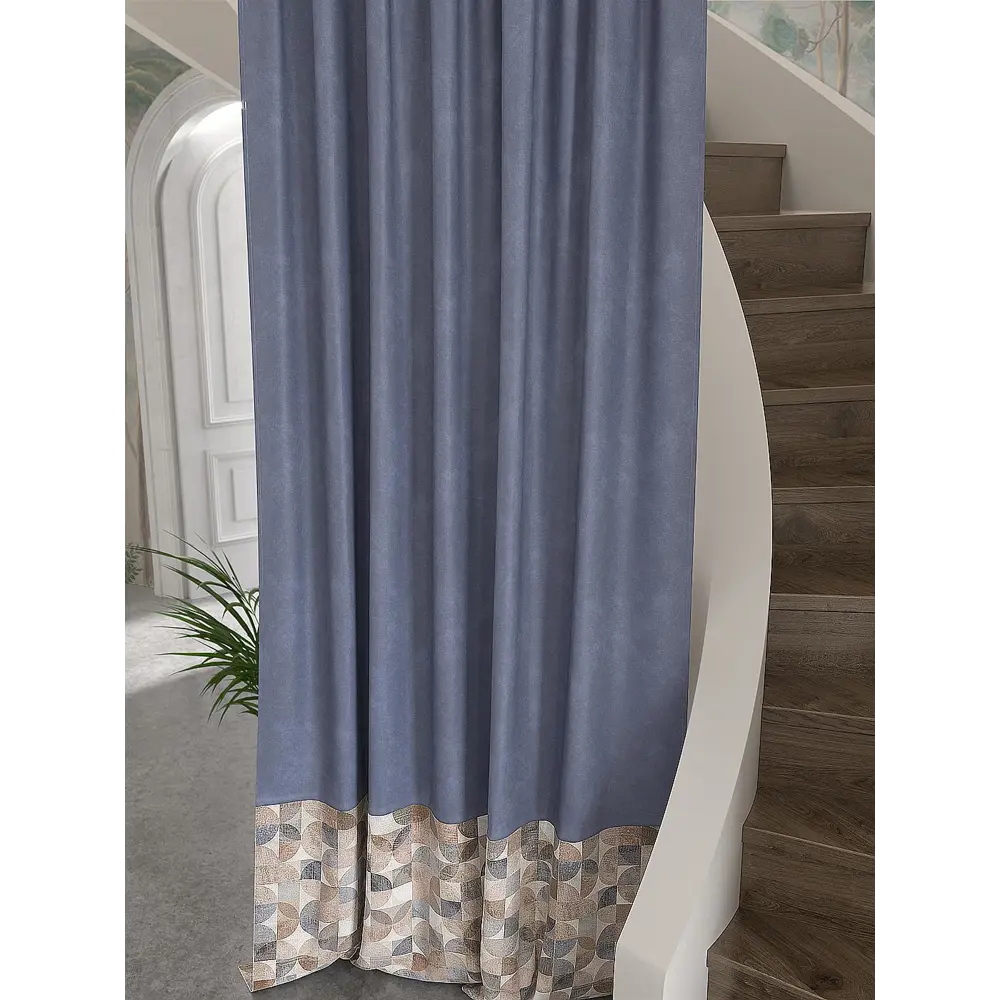 Фото 3 Штора Helga Ригерсон TD-537578 на шторной ленте, 280x150 см, цвет разноцветный