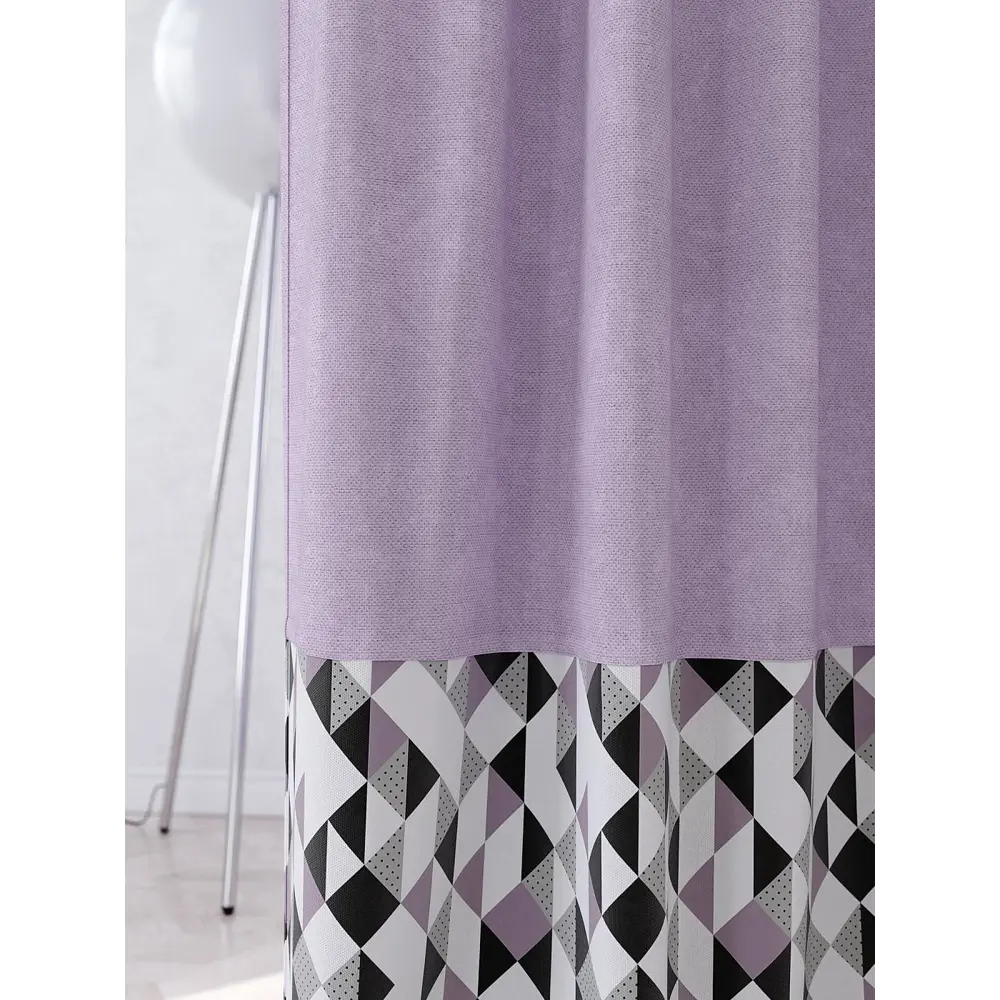 Фото 2 Штора Helga Фревирс TD-537108 на шторной ленте, 280x150 см, цвет разноцветный