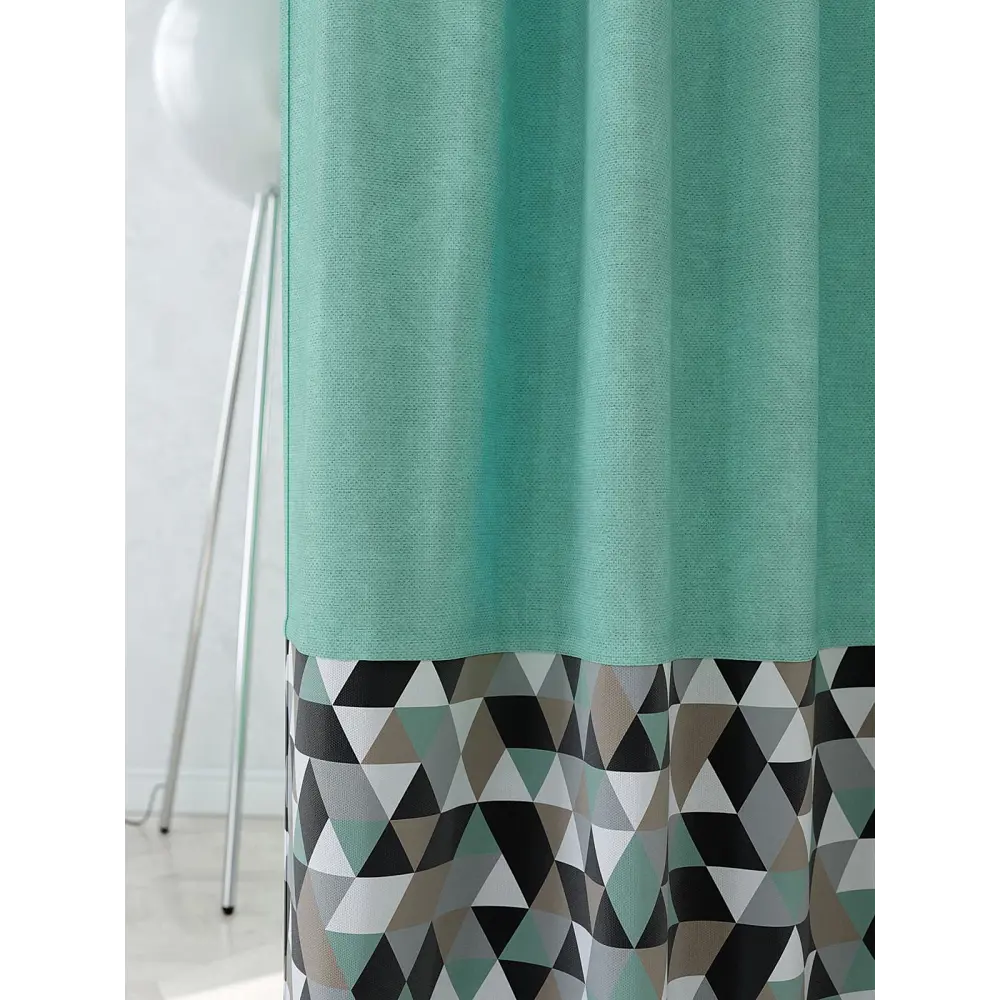 Фото 2 Штора Helga Швенрил TD-537111 на шторной ленте, 280x150 см, цвет разноцветный