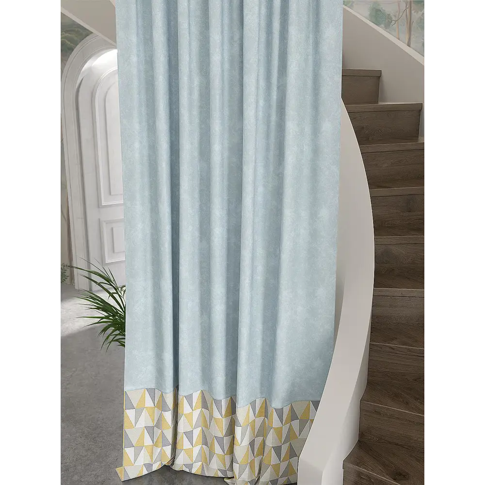 Фото 3 Штора Helga Рикролсен TD-537621 на шторной ленте, 280x150 см, цвет разноцветный