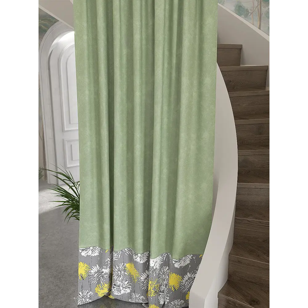 Фото 3 Штора Helga Дивернис TD-537464 на шторной ленте, 280x150 см, цвет разноцветный