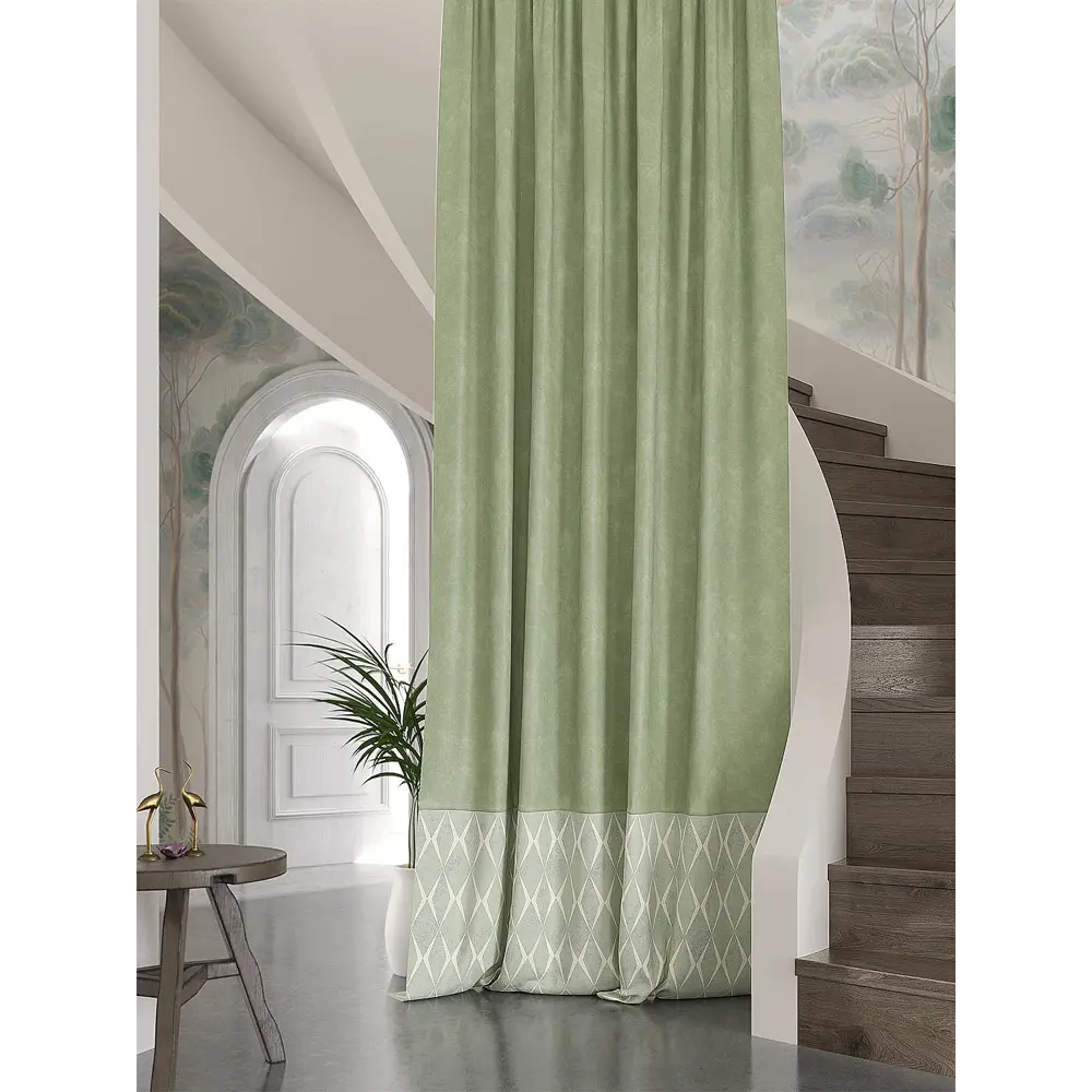 Фото Штора Helga Ринкет TD-537470 на шторной ленте, 280x150 см, цвет разноцветный