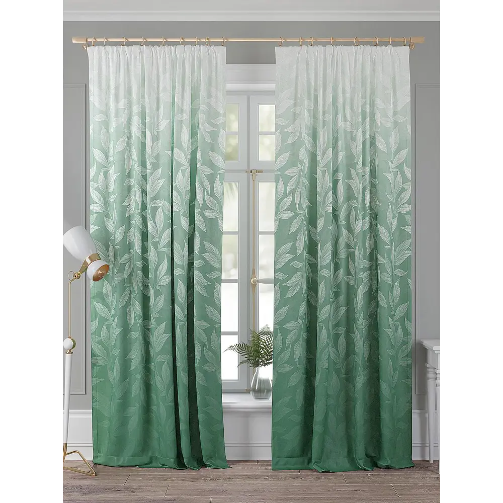 Фото Комплект штор Comfy Way Шенкирос TD-958415 на шторной ленте, 260x150 см, цвет разноцветный Фото Комплект штор Comfy Way Шенкирос TD-958415 на шторной ленте, 260x150 см, цвет разноцветный