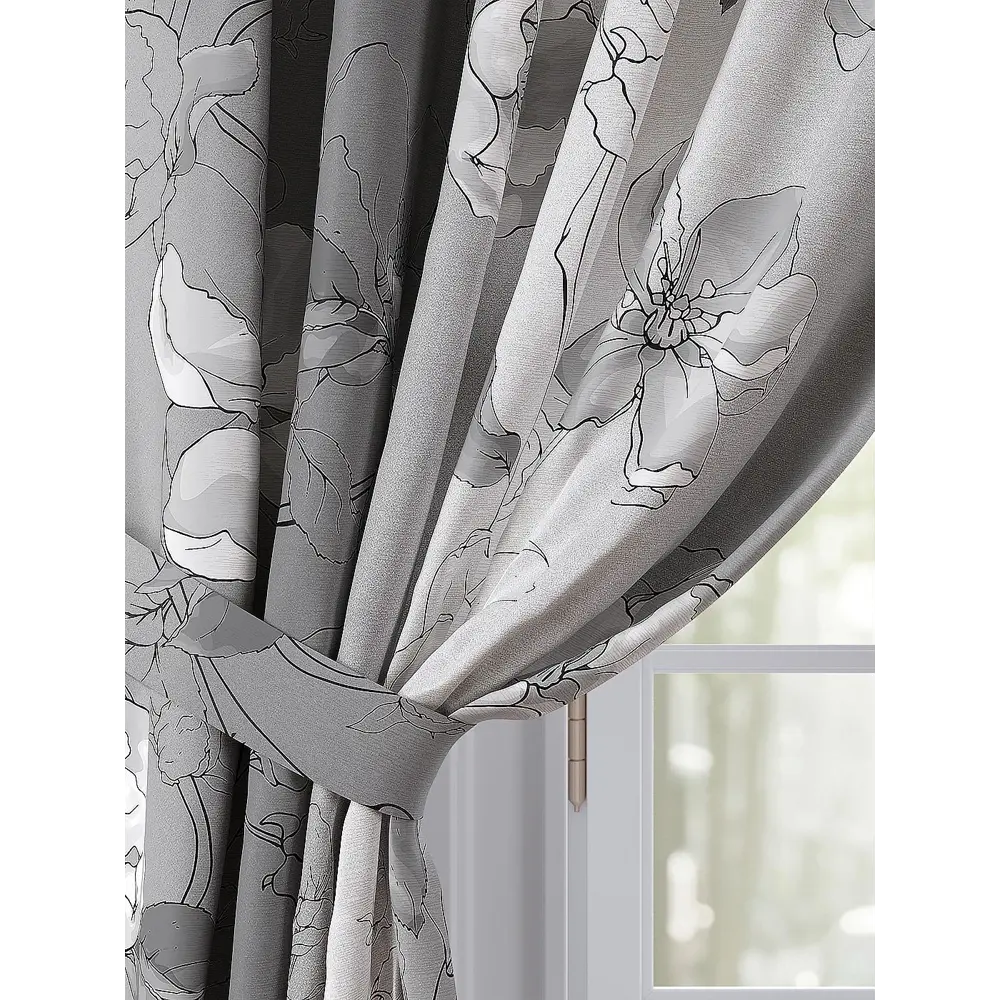 Фото 3 Комплект штор Comfy Way Римиронк TD-958430 на шторной ленте, 260x150 см, цвет разноцветный Фото 3 Комплект штор Comfy Way Римиронк TD-958430 на шторной ленте, 260x150 см, цвет разноцветный