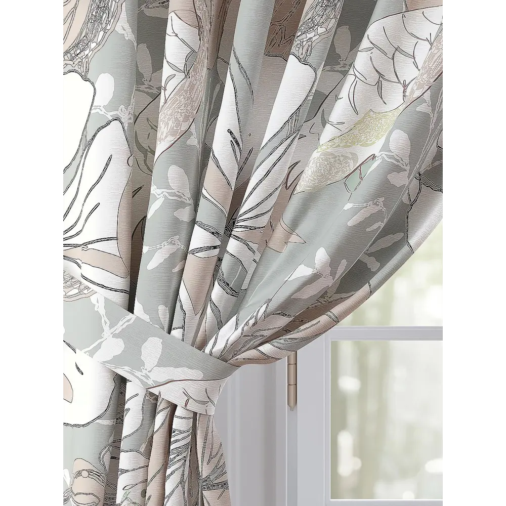 Фото 3 Комплект штор Comfy Way Шенкол TD-958435 на шторной ленте, 260x150 см, цвет разноцветный Фото 3 Комплект штор Comfy Way Шенкол TD-958435 на шторной ленте, 260x150 см, цвет разноцветный