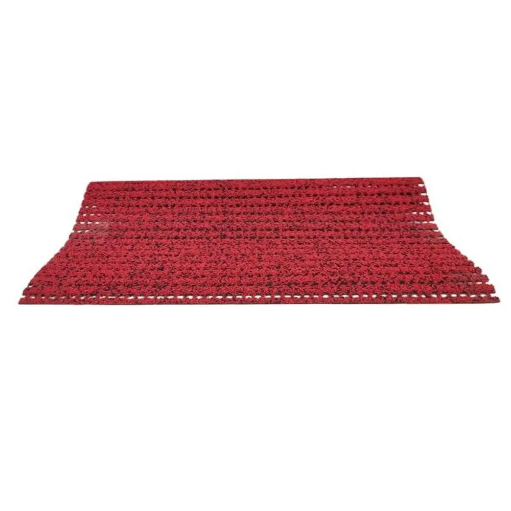 Фото 2 Коврик придверный грязезащитный Ako Safety Mat цвет красный 100x120 см Фото 2 Коврик придверный грязезащитный Ako Safety Mat цвет красный 100x120 см