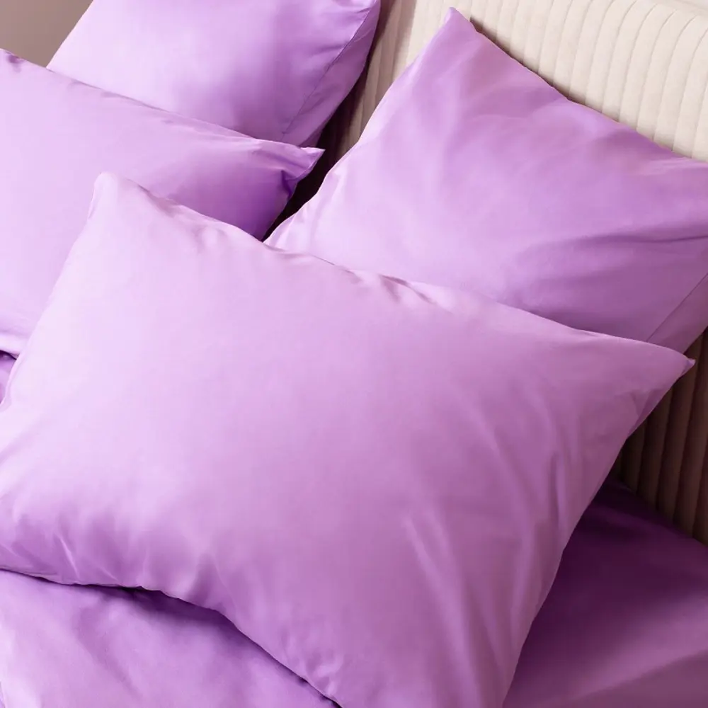 Фото 3 Комплект постельного белья Ecotex Моноспейс 2 сп. фиолетовый Фото 3 Комплект постельного белья Ecotex Моноспейс 2 сп. фиолетовый