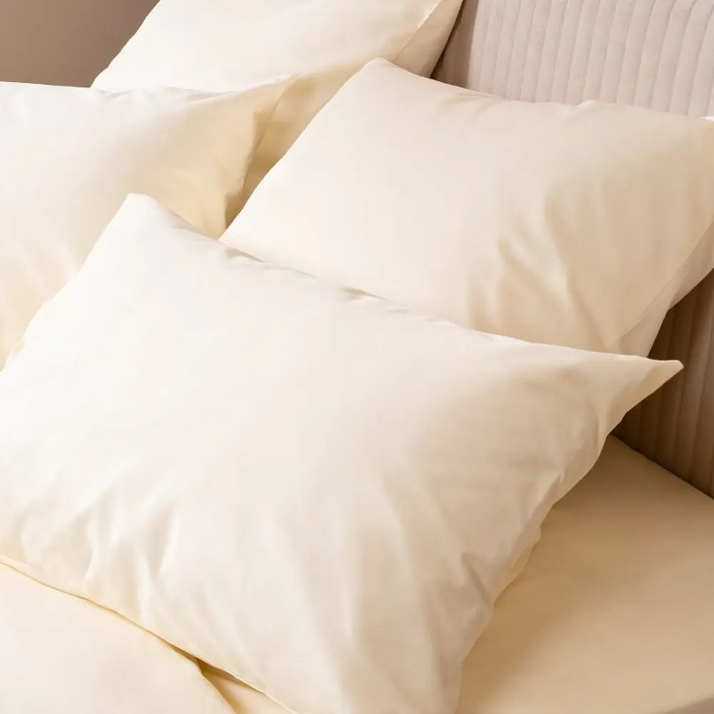 Фото 3 Комплект постельного белья Ecotex Моноспейс Дуэт ванильный Фото 3 Комплект постельного белья Ecotex Моноспейс Дуэт ванильный