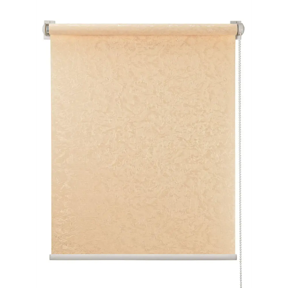 Фото Миниролло ПраймДекор "Фрост" бежевый 37x170 Фото Миниролло ПраймДекор "Фрост" бежевый 37x170