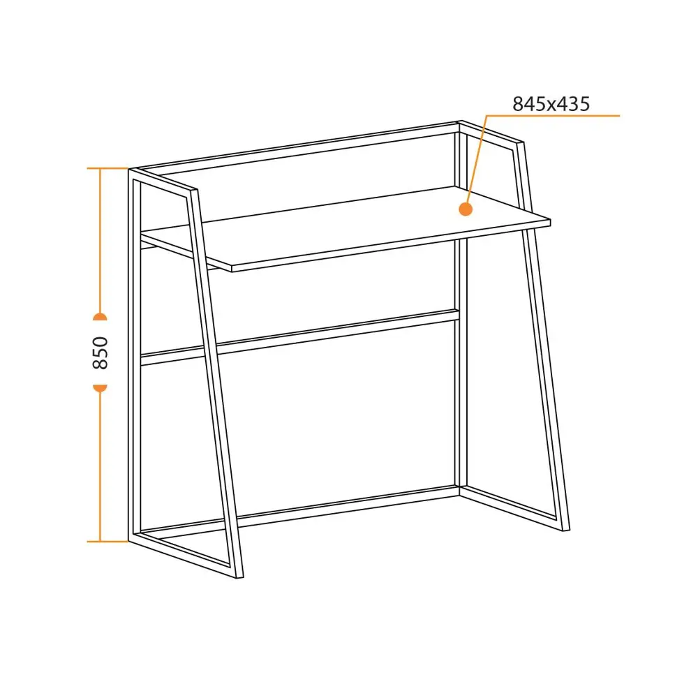 Фото 7 Стол компьютерный TetChair 84.50x85x43.50 см металл цвет белый 15264 Фото 7 Стол компьютерный TetChair 84.50x85x43.50 см металл цвет белый 15264