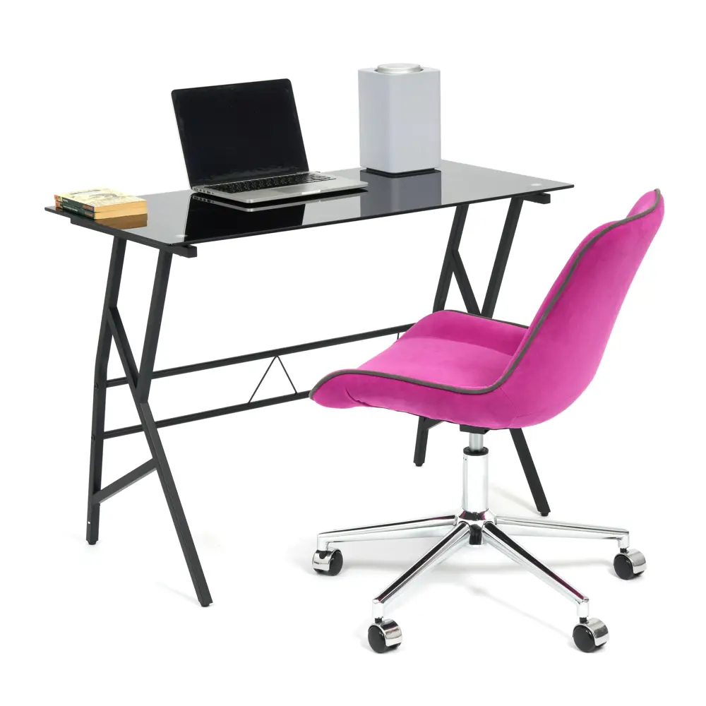 Фото 5 Стол компьютерный TetChair 100х75х50 см металл цвет черный 14256