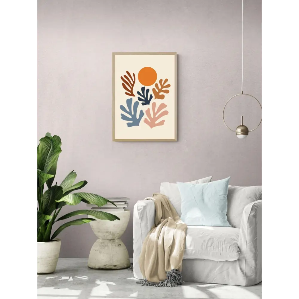 Фото 2 Постер Анри Матисс - Разноцветные формы 50x70 см в раме Фото 2 Постер Анри Матисс - Разноцветные формы 50x70 см в раме