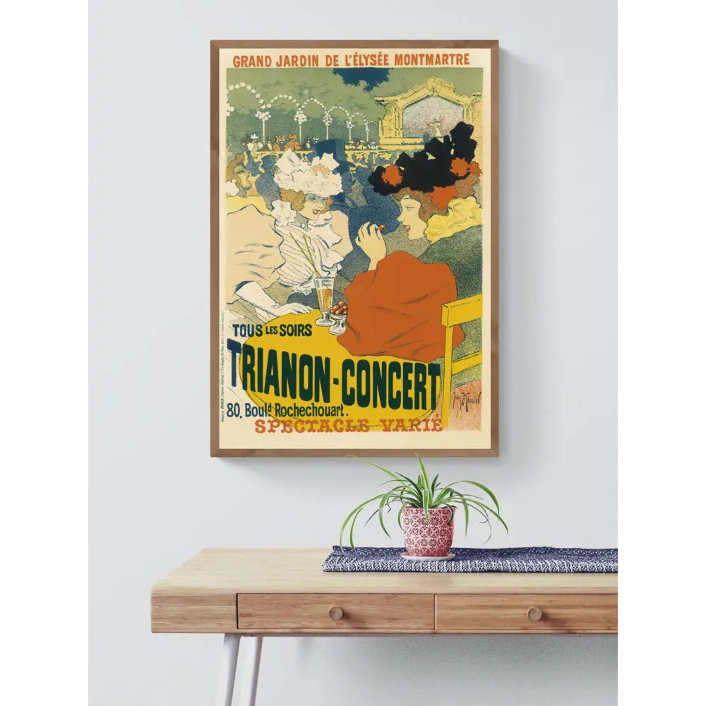 Фото 3 Постер Афиша - Trianon Concert 60x90 см в раме