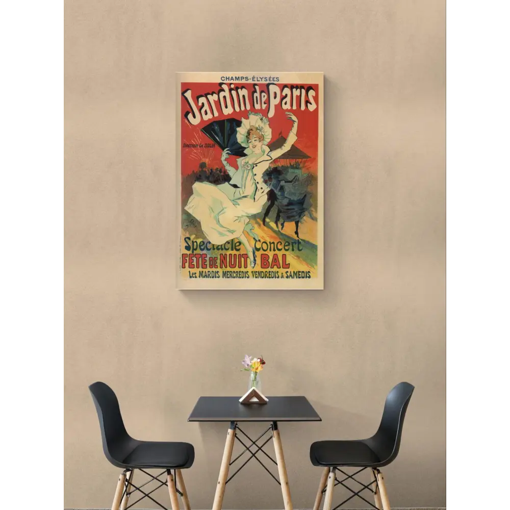 Фото 2 Постер Афиша - Jardin de Paris 40x50 см в раме