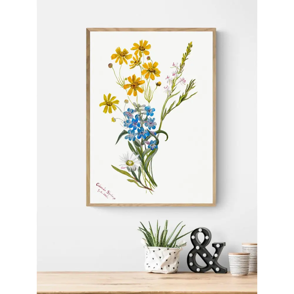 Фото 3 Постер на холсте Дикие цветы - Цветочный микс 90x120 см в подарочном тубусе без рамы Фото 3 Постер на холсте Дикие цветы - Цветочный микс 90x120 см в подарочном тубусе без рамы