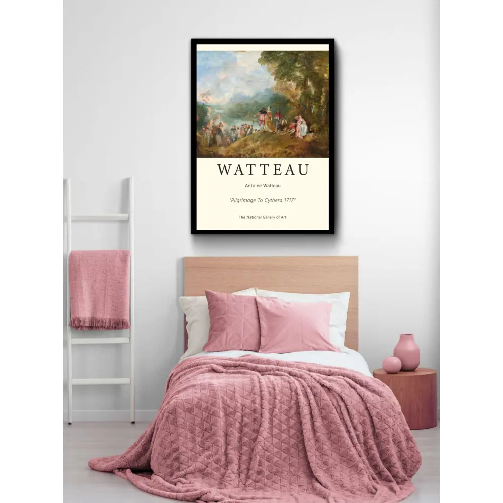 Фото 2 Постер на холсте Антуан Ватто - Паломничество на остров Киферу 90x120 см в подарочном тубусе без рамы Фото 2 Постер на холсте Антуан Ватто - Паломничество на остров Киферу 90x120 см в подарочном тубусе без рамы