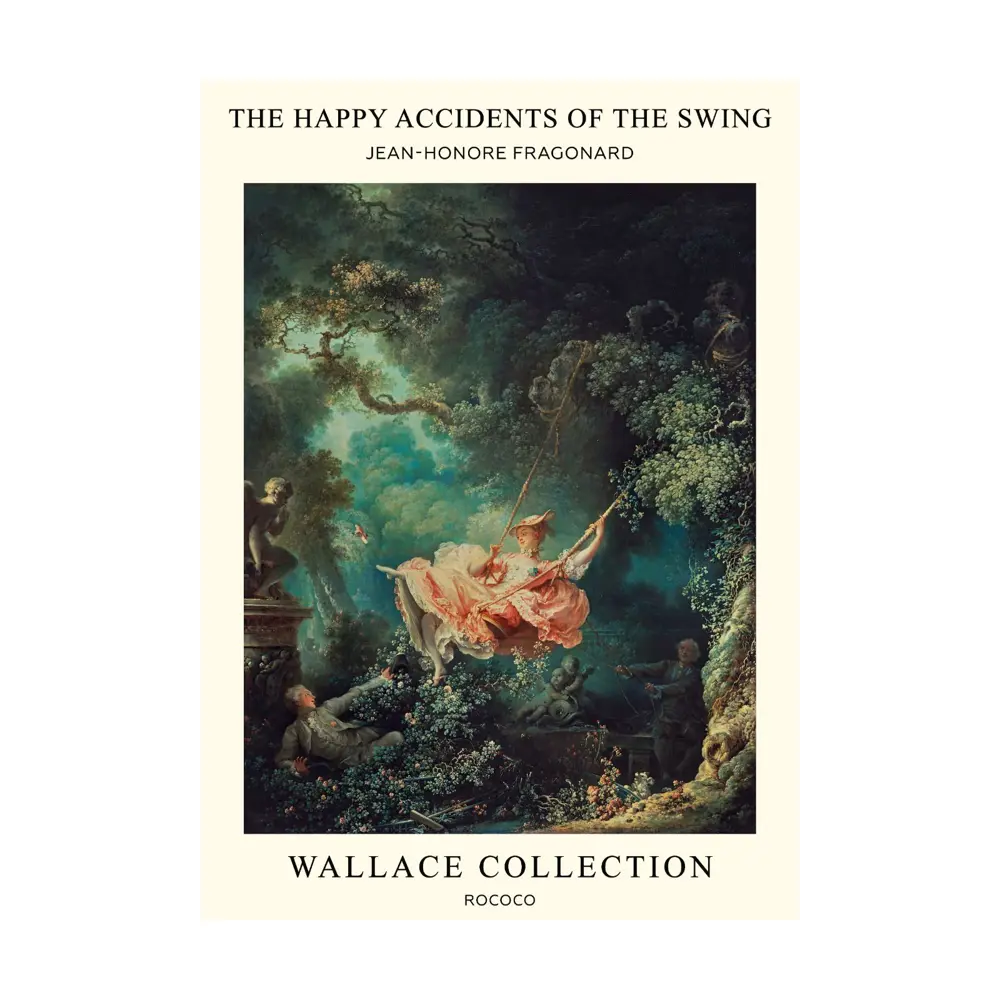 Фото Постер на холсте Жан Оноре Фрагонар - Качели 90x120 см в подарочном тубусе без рамы Фото Постер на холсте Жан Оноре Фрагонар - Качели 90x120 см в подарочном тубусе без рамы