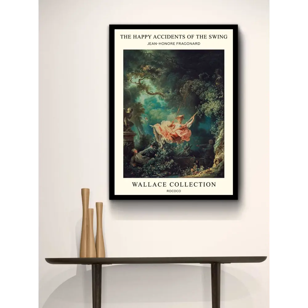 Фото 2 Постер на холсте Жан Оноре Фрагонар - Качели 90x120 см в подарочном тубусе без рамы Фото 2 Постер на холсте Жан Оноре Фрагонар - Качели 90x120 см в подарочном тубусе без рамы