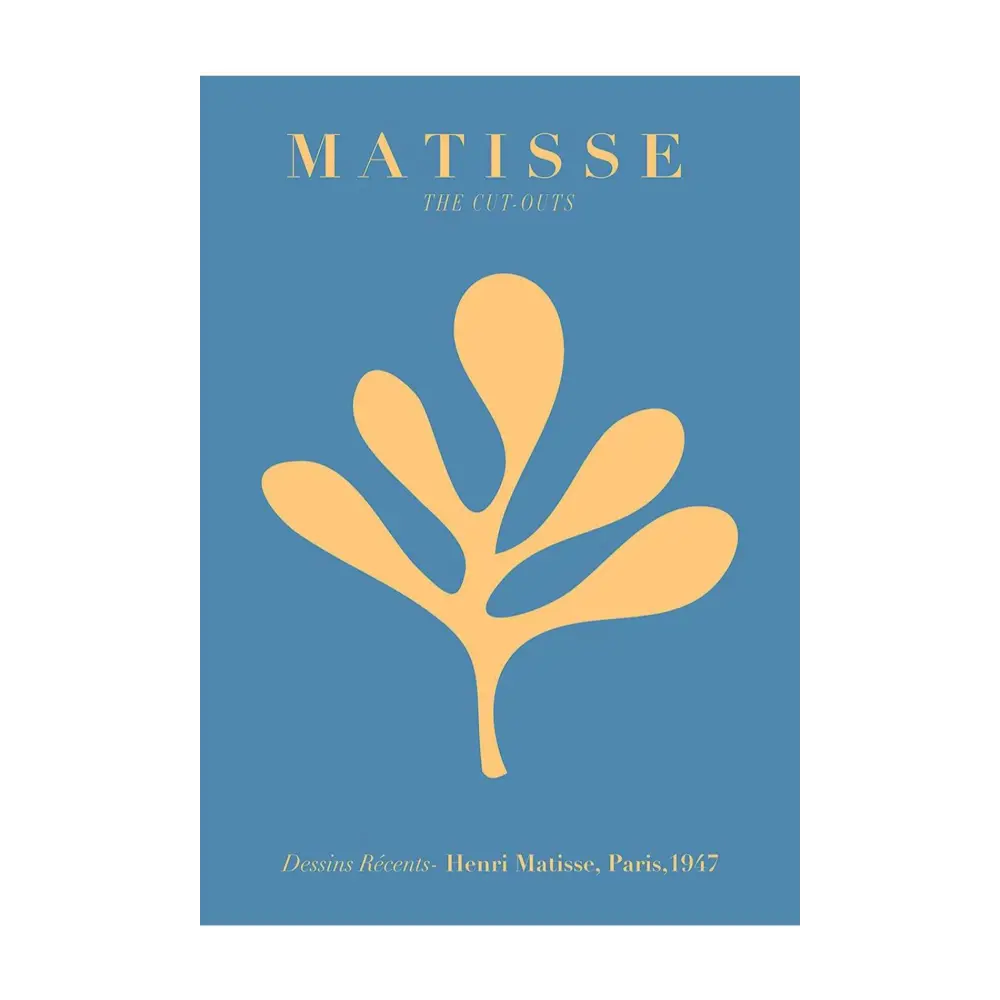 Фото Постер на холсте Анри Матисс - Желтый росток 90x120 см в подарочном тубусе без рамы