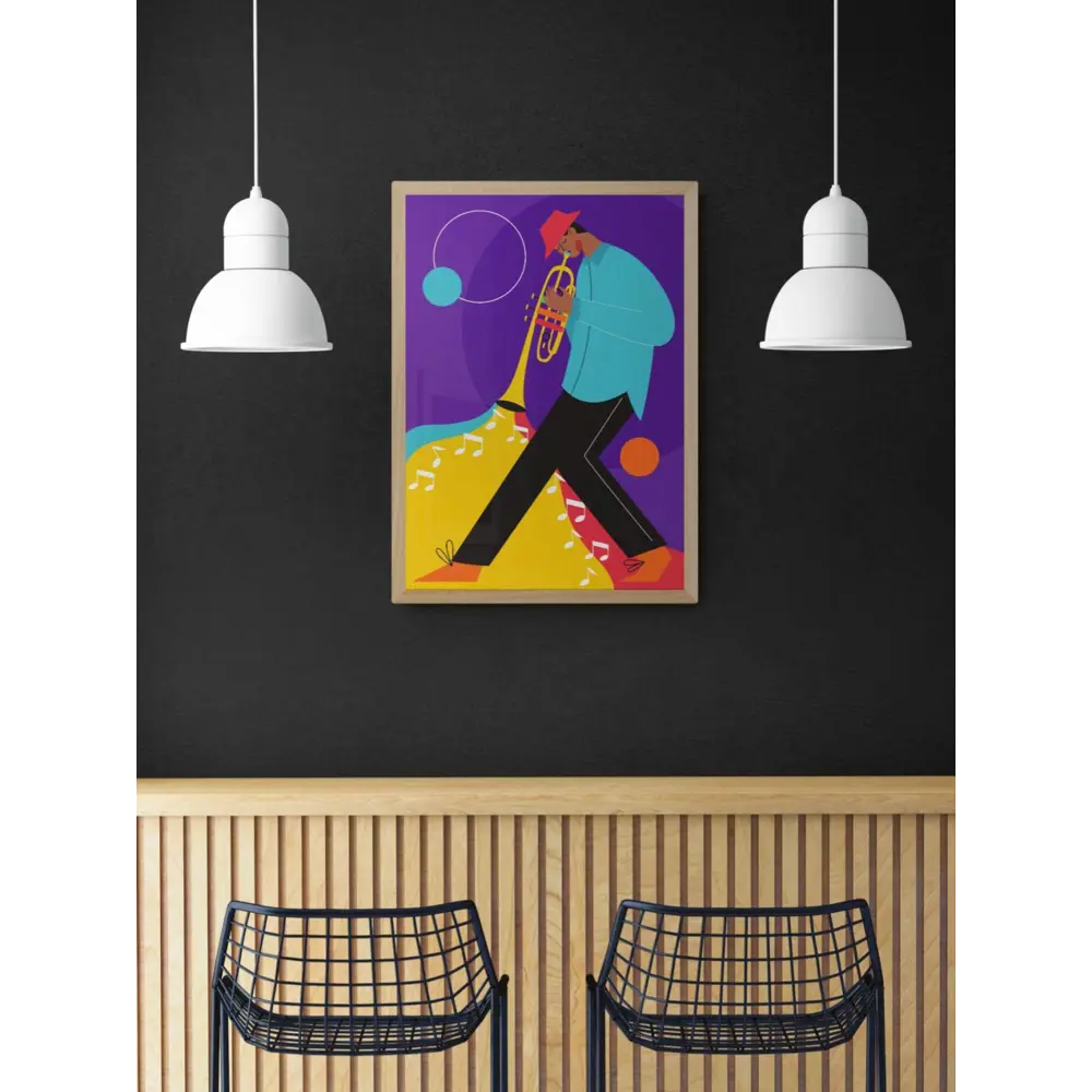 Фото 3 Постер на холсте Музыка - Трубач 50x70 см в подарочном тубусе без рамы Фото 3 Постер на холсте Музыка - Трубач 50x70 см в подарочном тубусе без рамы