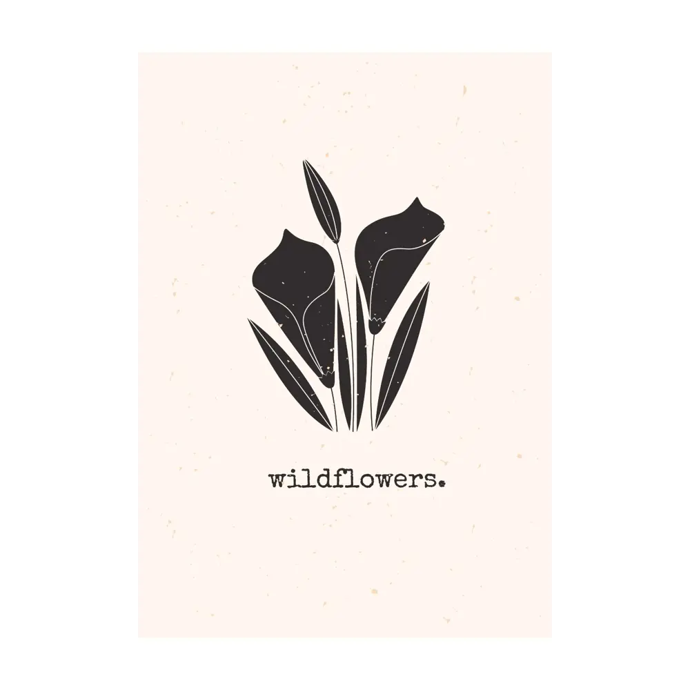 Фото Постер Цветы и растения - Полевые цветы 50x70 см в раме Фото Постер Цветы и растения - Полевые цветы 50x70 см в раме